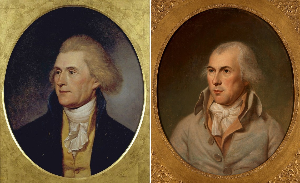Thomas Jefferson and James Madison