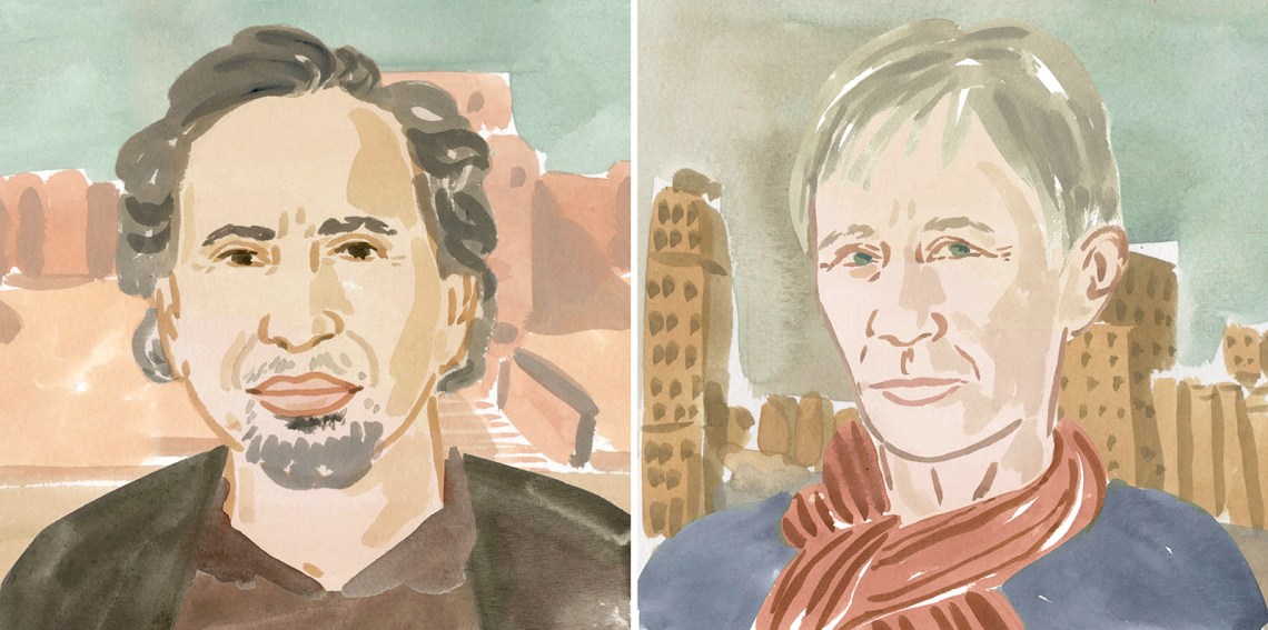 Peter Balakian and Angie Estes