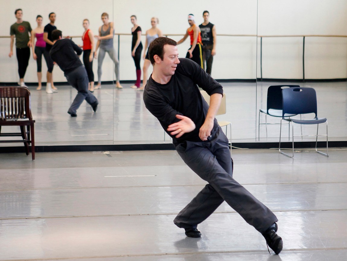Alexei Ratmansky leading a rehearsal of Namouna, a Grand Divertissement, New York City Ballet