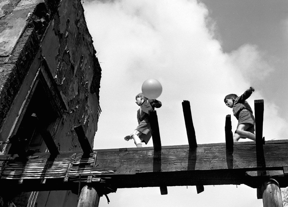 Andrew Ray and Stephen Fenemore in The Yellow Balloon