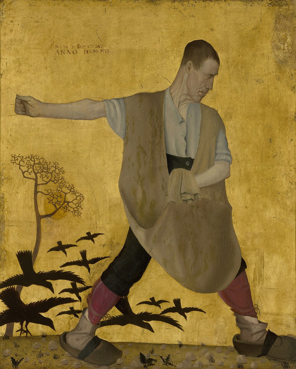 The Bad Sower; painting by Gustave van de Woestyne