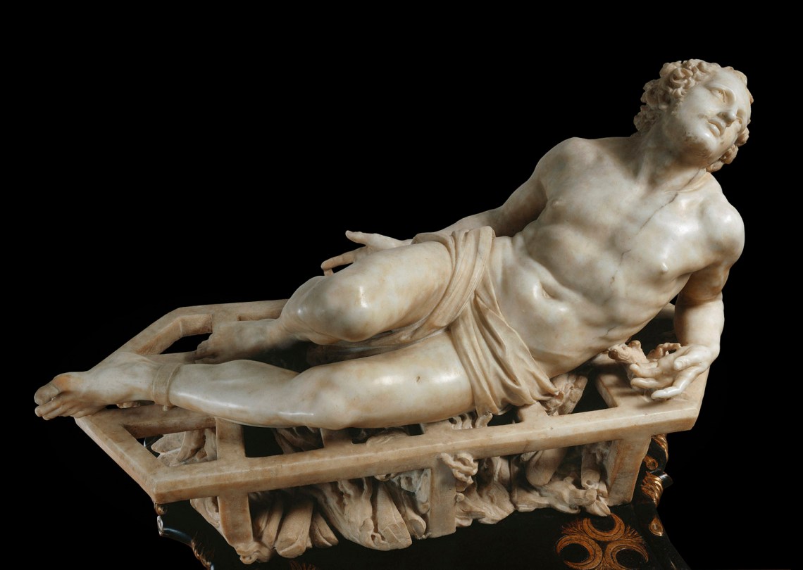 The Martyrdom of Saint Lawrence; sculpture by Gian Lorenzo Bernini
