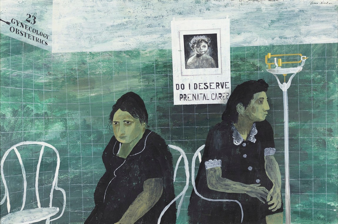 The Clinic; painting by Ben Shahn