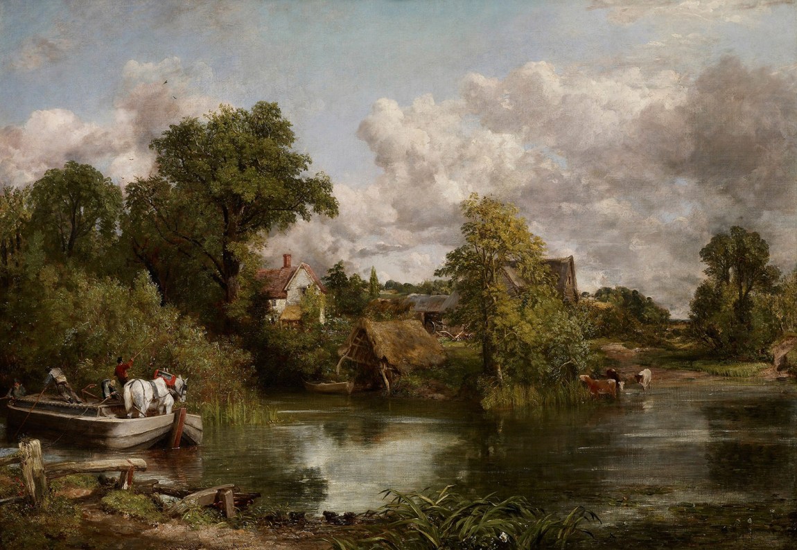 The White Horse; painting by John Constable