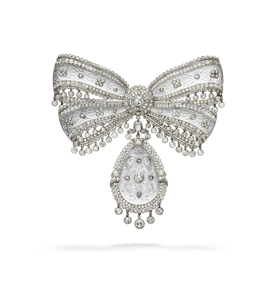 Stomacher brooch, Cartier